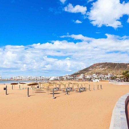 Appartement En Residence Avec Piscine Agadir Kültér fotó
