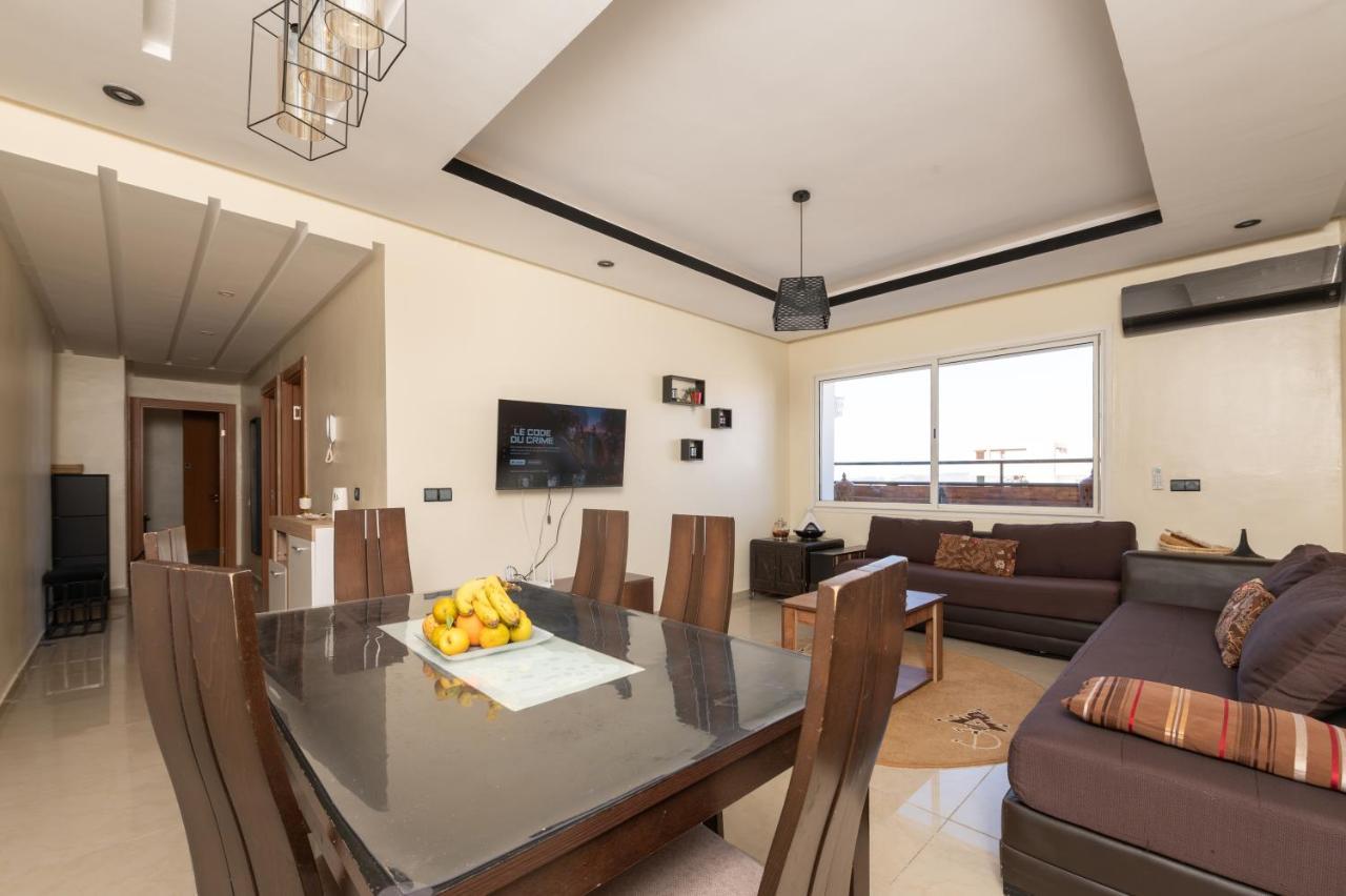 Appartement En Residence Avec Piscine Agadir Kültér fotó